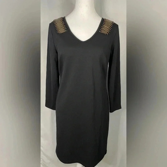 Mark women’s dress‎ beaded shoulder knee length - Picture 1 of 5